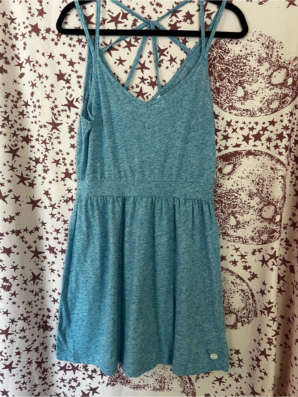 Bench Light Blue Heather Sun Dress with Strappy Detail